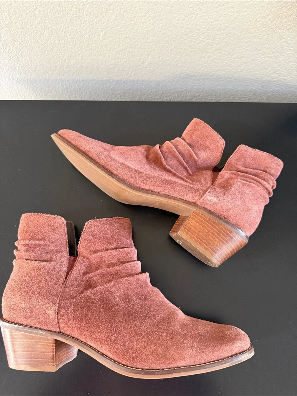 Cole Haan Alayna Suede Slouch Booties
